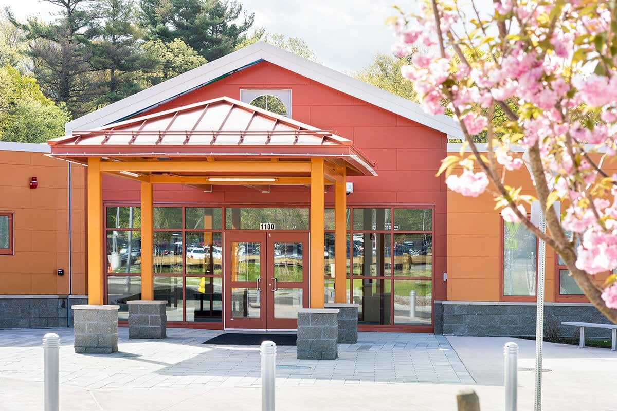 Early Childhood Education Center exterior canopy