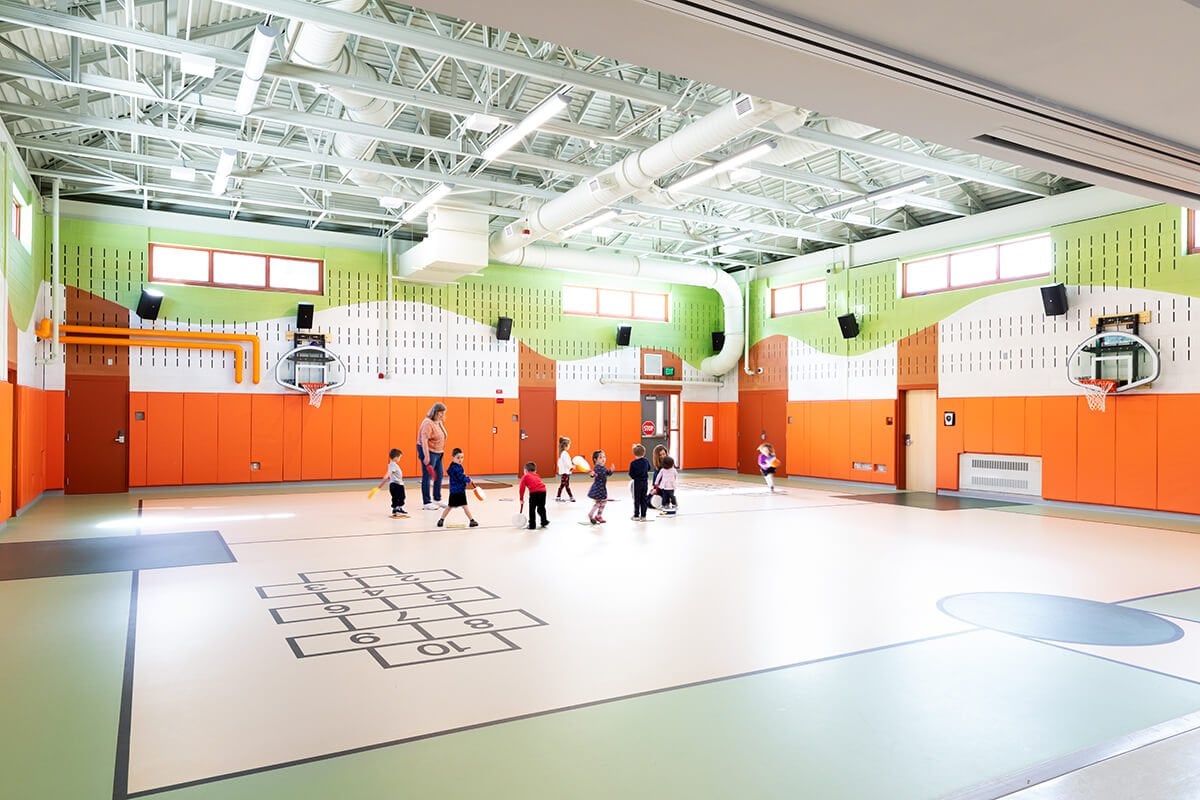 Early Childhood Education Center gymnasium
