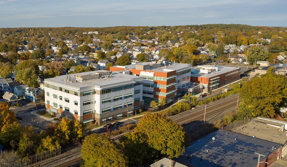 RDA-Design_ThurgoodMarshallMiddleSchool_Aerial-AfternoonLight