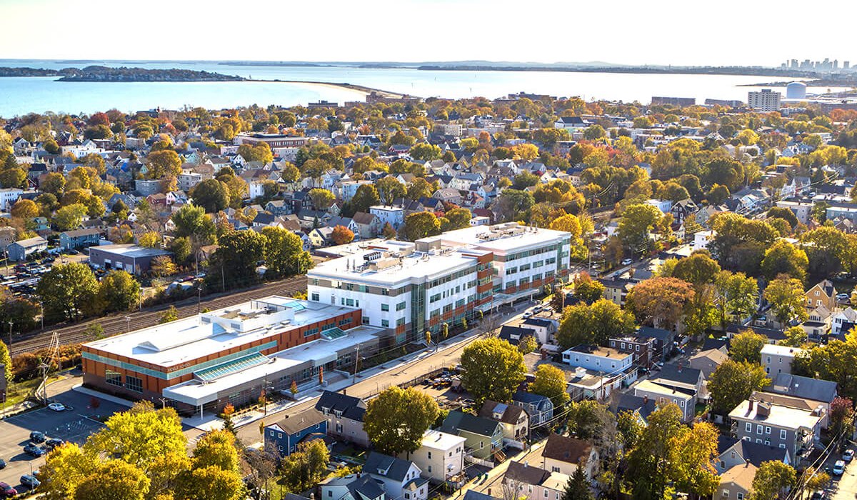 Thurgood Marshall Middle School aerial
