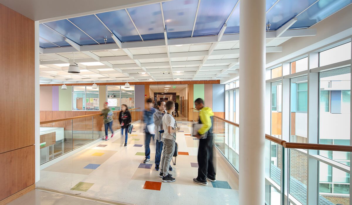 Thurgood Marshall Middle School bridge