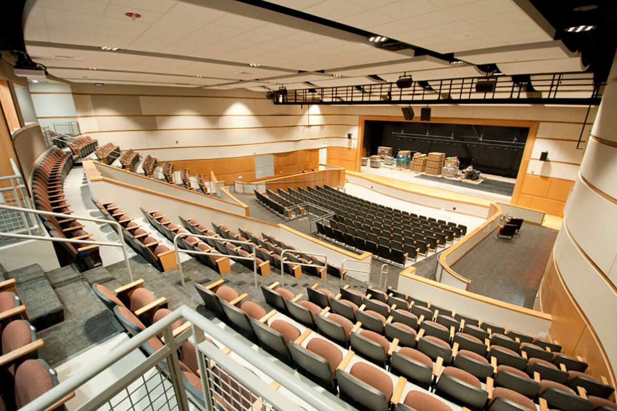 Uxbridge High School auditorium