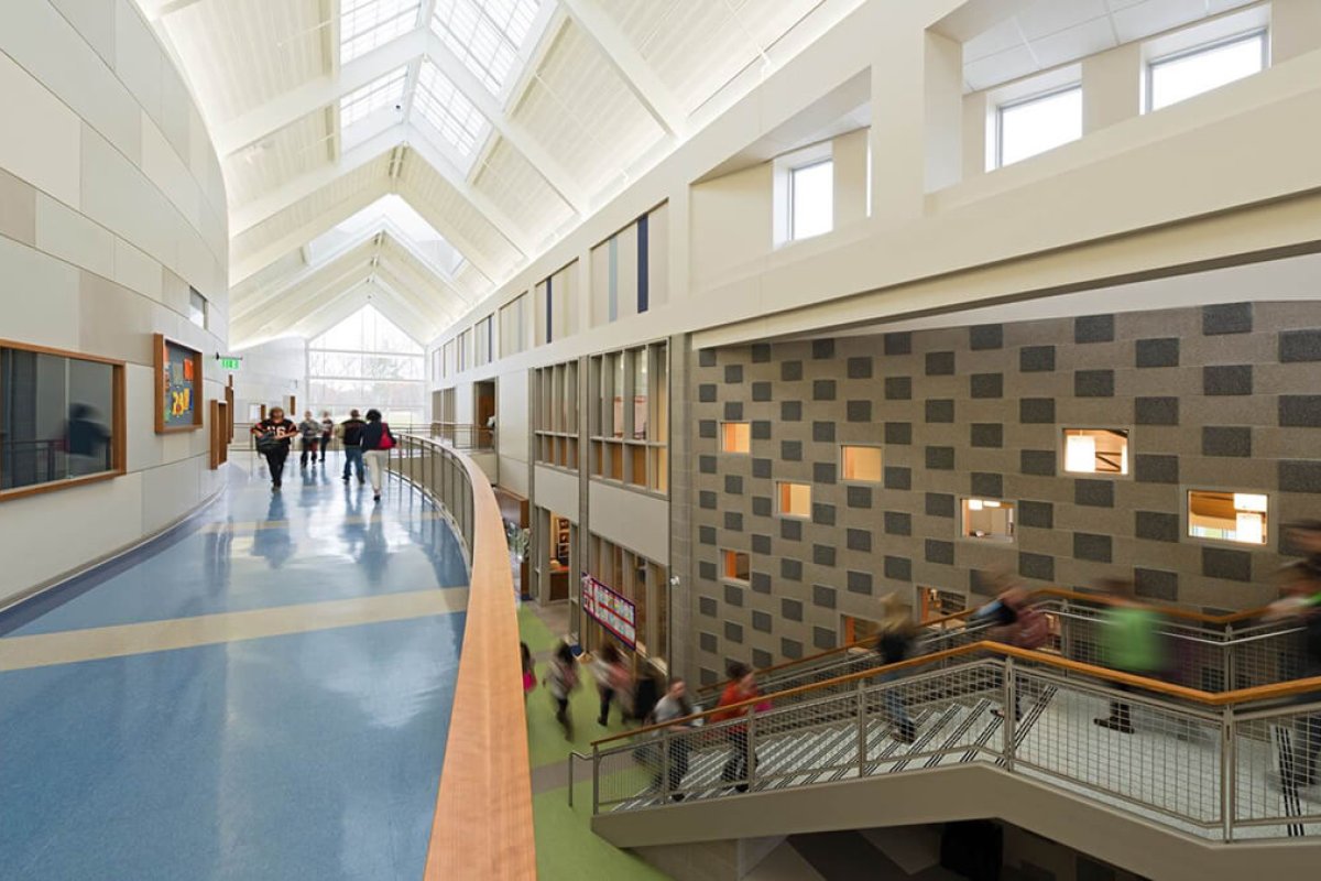 Uxbridge High School commons