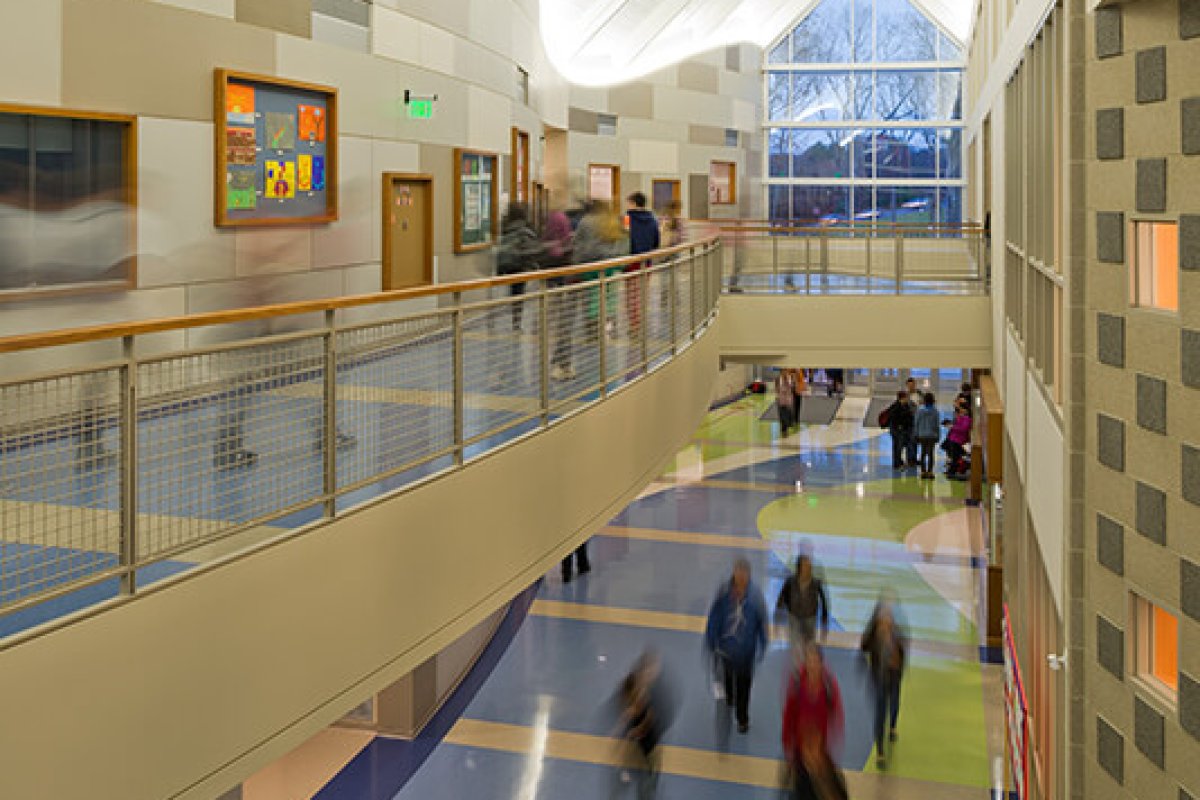 Uxbridge High School commons