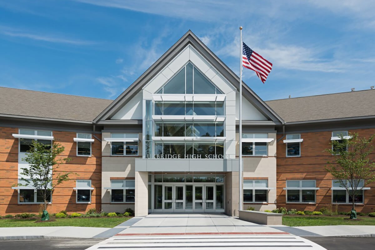 Uxbridge High School front